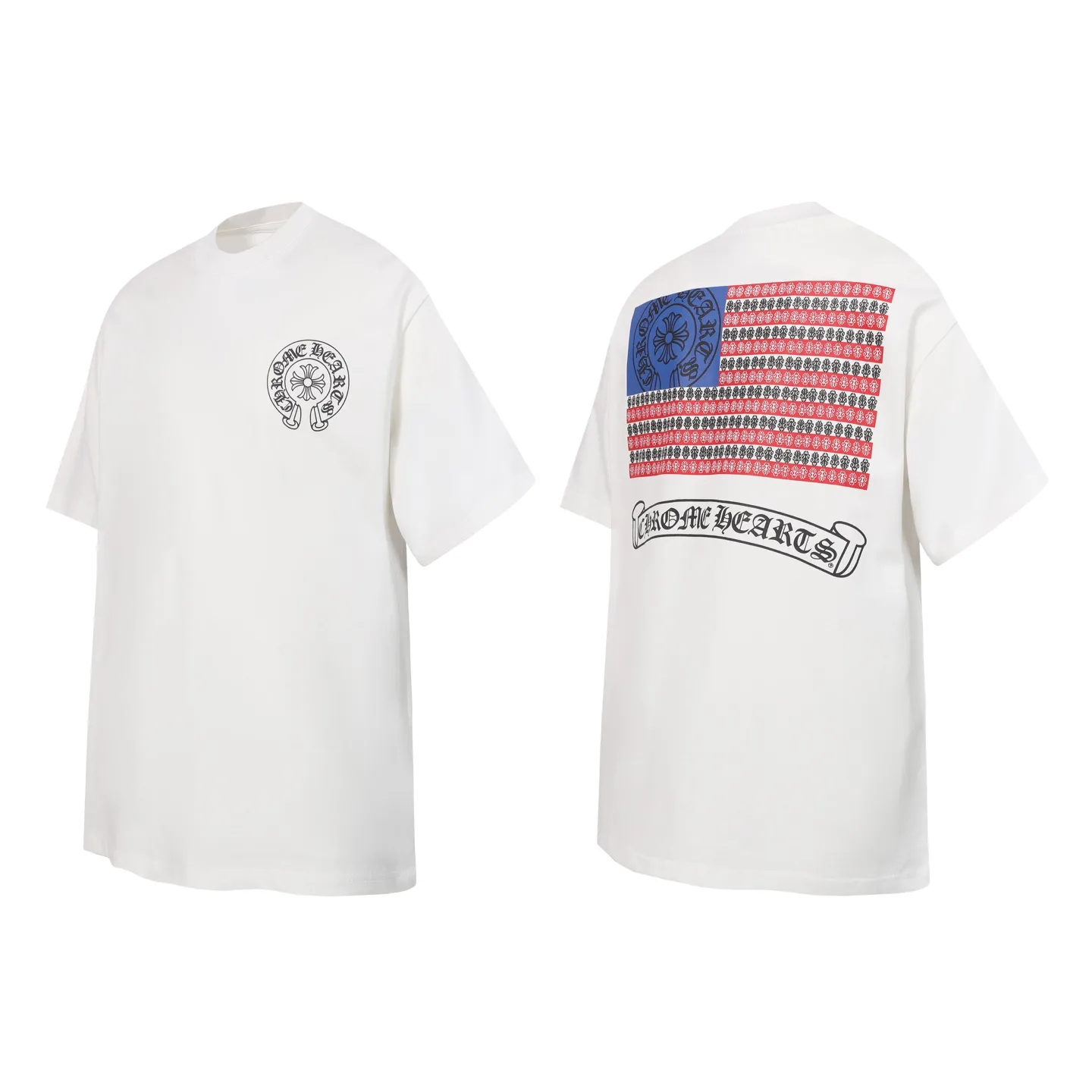 #K 2240 85 Chrome Hearts/ 🇺🇸 Hot Sale T Quality Colour: Black White Size: S M L XL